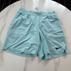 Nike Light Blue Athletic Shorts